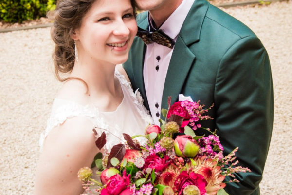 Bohemian Chic; Bruidsbloemen