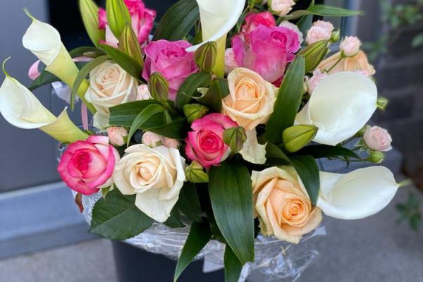 Langstelig boeket bloemen FRM