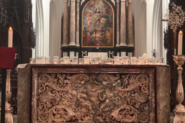 Altaar Onze Live Vrouwekathedraal Antwerpen