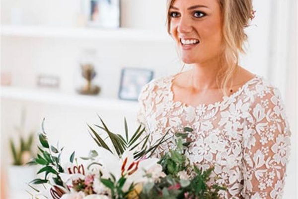 Bruidsboeket jungle wedding FRM
