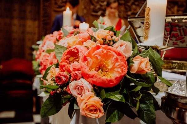 Close up kerkdecoratie FRM