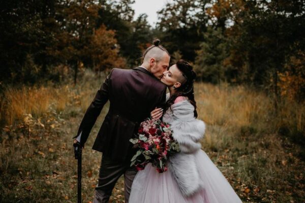 Bohemian boeker met crysanten FRM