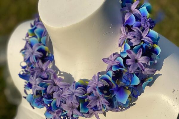Orchideën halsketting FRM